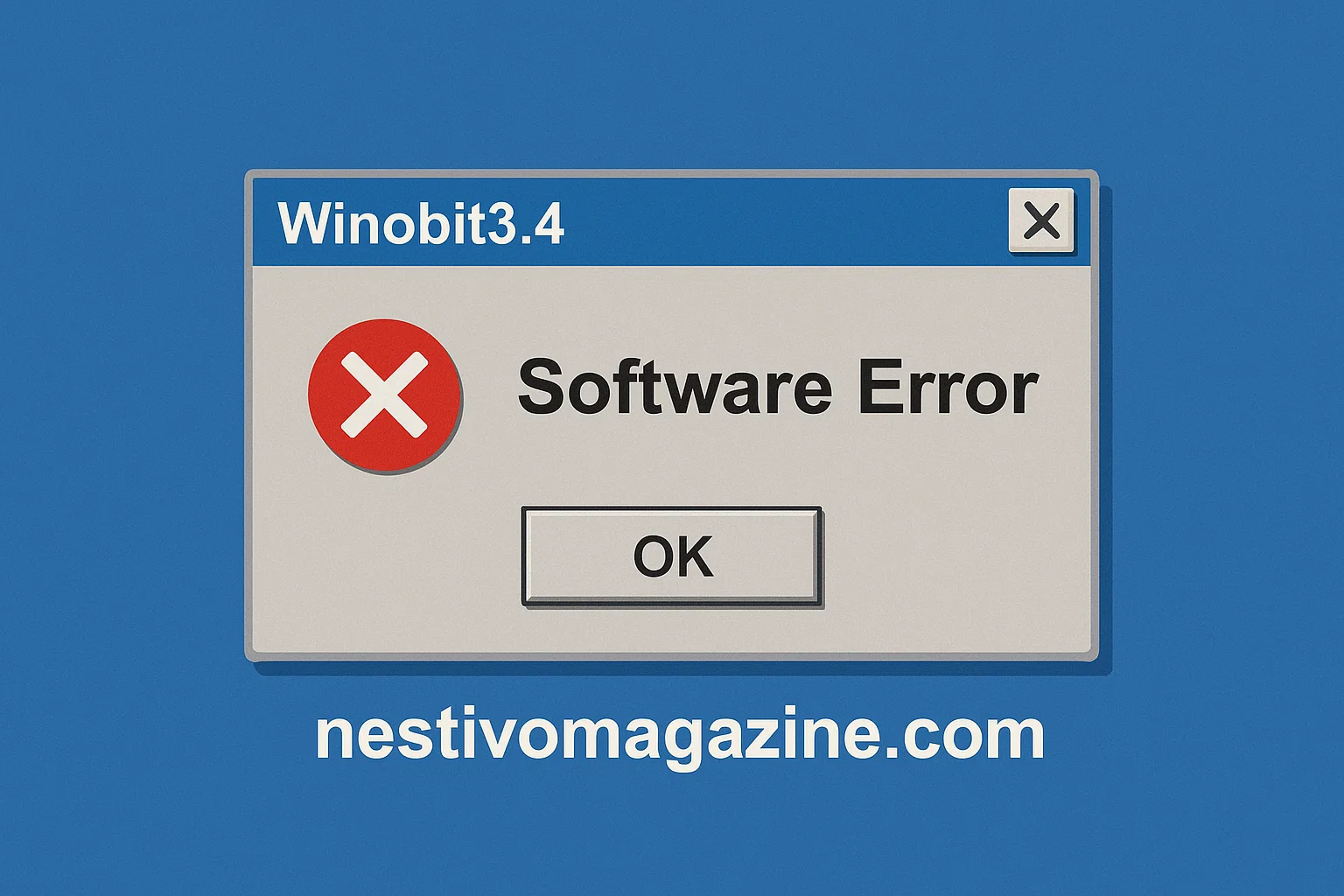 Winobit3.4 Software Error