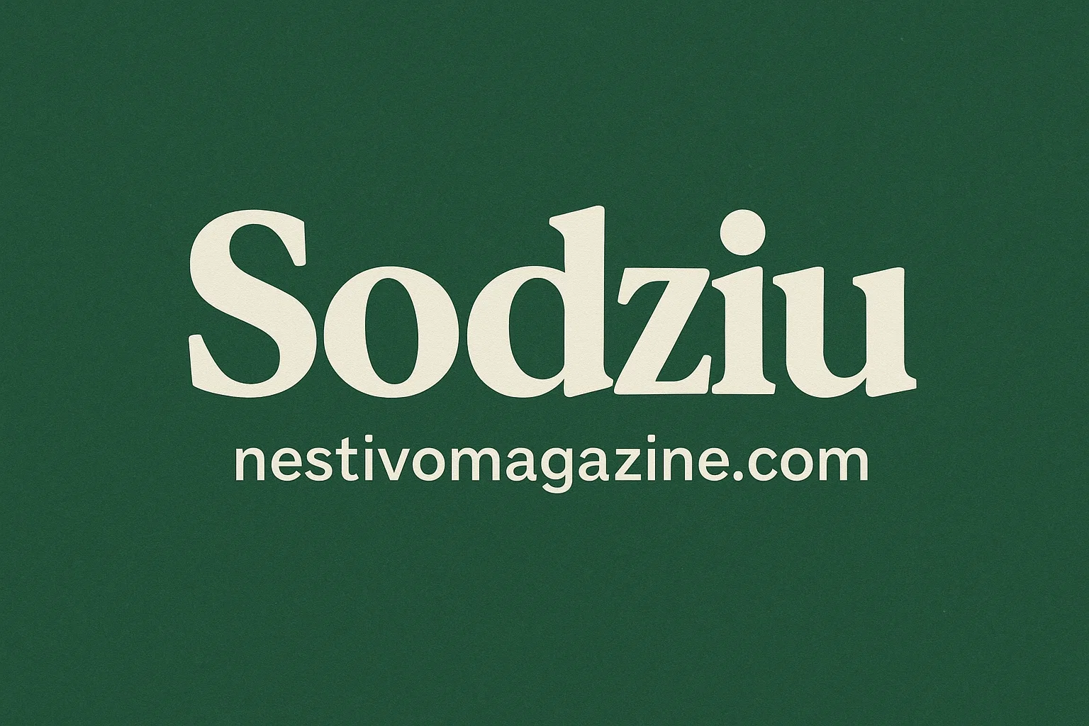 Sodziu